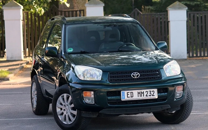 Toyota RAV4 cena 19900 przebieg: 248000, rok produkcji 2002 z Wągrowiec małe 529
